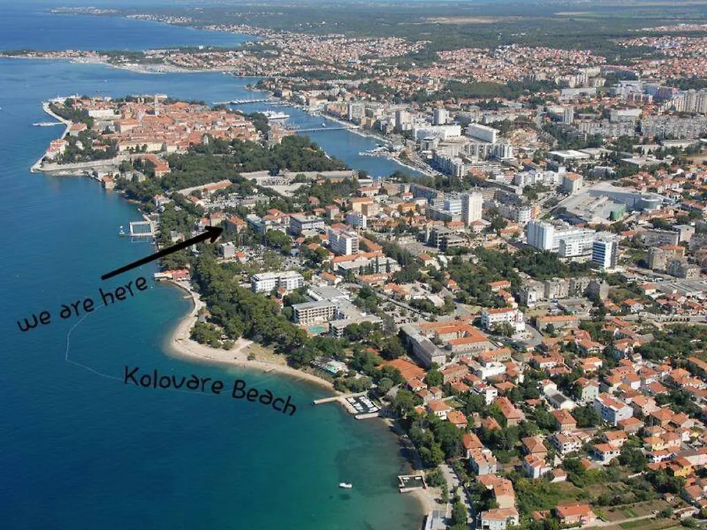 Apartments & Rooms Kolovare Beach 3, Ζαντάρ